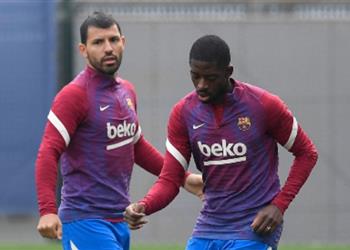 أجويرو وديمبلي يطالبان برشلونة بـ 13 مليون يورو