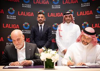 الدوري الإسباني يوقع شراكة مع موسم الرياض