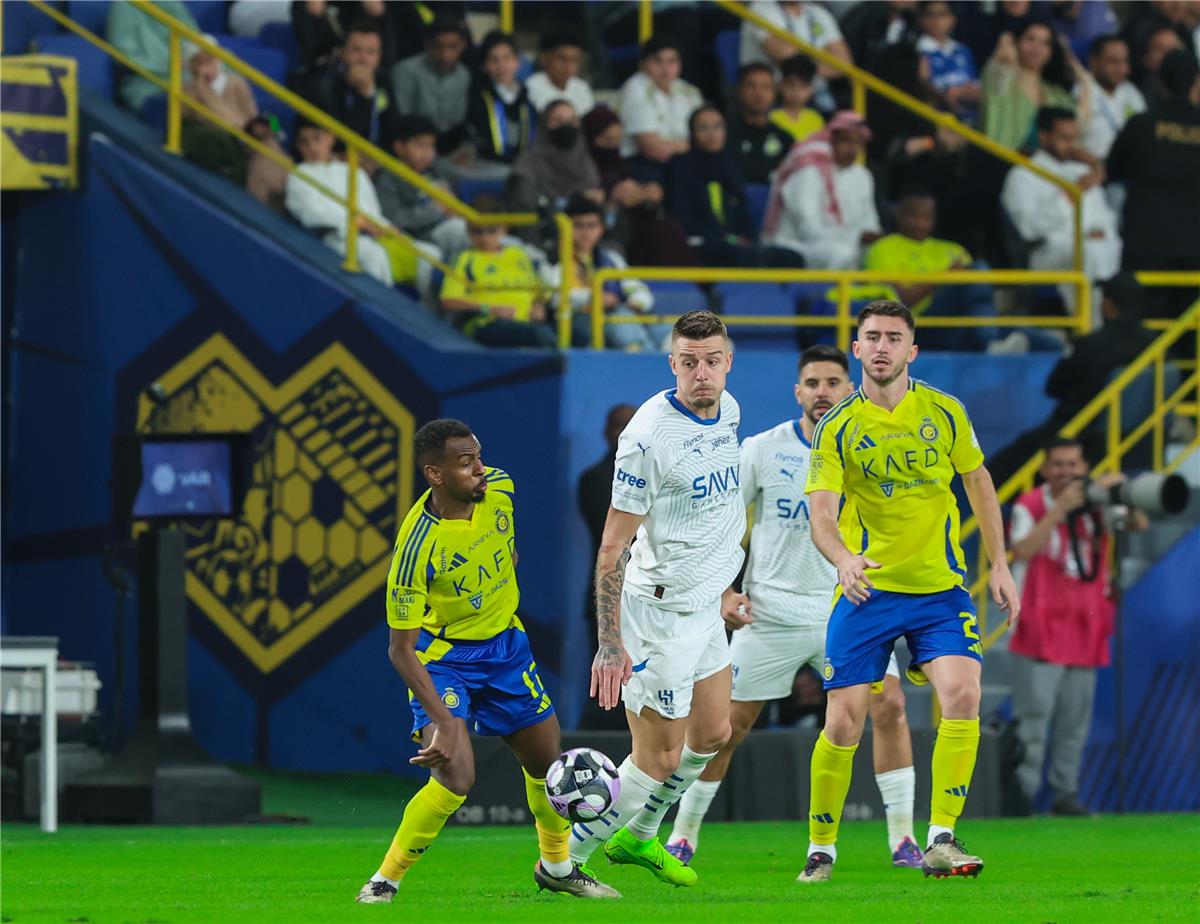 مباراة الهلال والنصر في الدوري السعودي