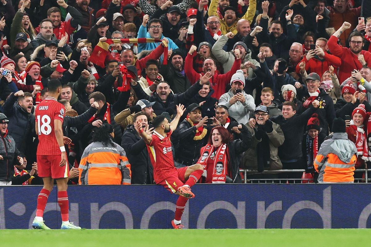 فيديو | النفاثة محمد صلاح يقود ليفربول لتعزيز صدارة الدوري الإنجليزي بالفوز على أستون فيلا
