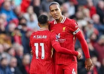 فان دايك يشيد بـ محمد صلاح أثبت شيئ ا هام ا وليفربول تعلم درس ا