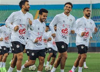 منتخب مصر يخوض أولى تدريباته استعداد ا لمواجهتي الرأس الأخضر وبتسوانا
