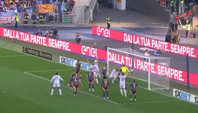 اهداف مباراة روما وبولونيا 2 3 الدوري الايطالي