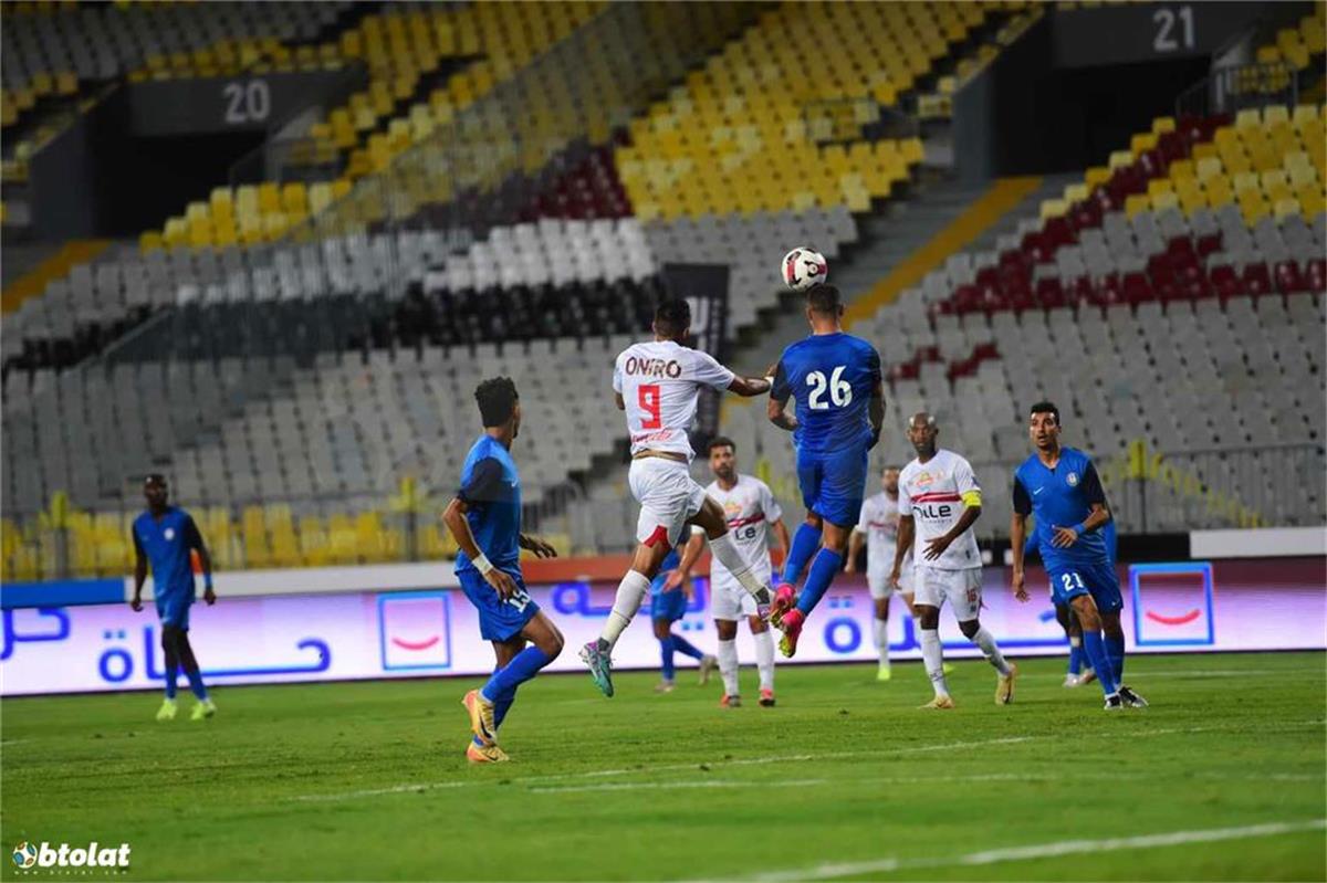 مباراة الزمالك وسموحة