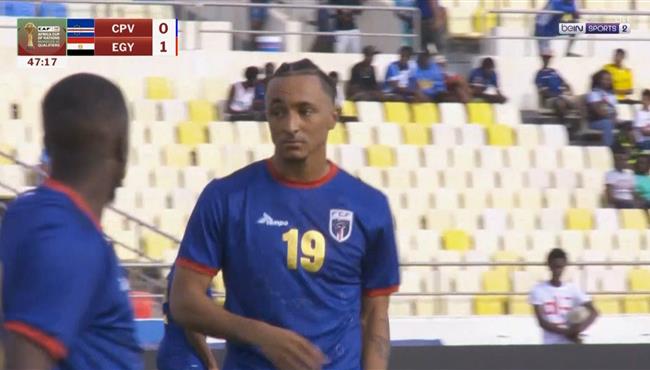 لاعب الرأس الاخضر يهدر فرصة هدف امام مصر بتصفيات كأس أمم أفريقيا