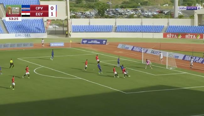 طاهر محمد طاهر يهدر فرصة هدف امام الرأس الاخضر بتصفيات كأس أمم افريقيا