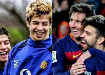 بيكيه كريستيانو رونالدو أفضل البشر ولكن ميسي فضائي