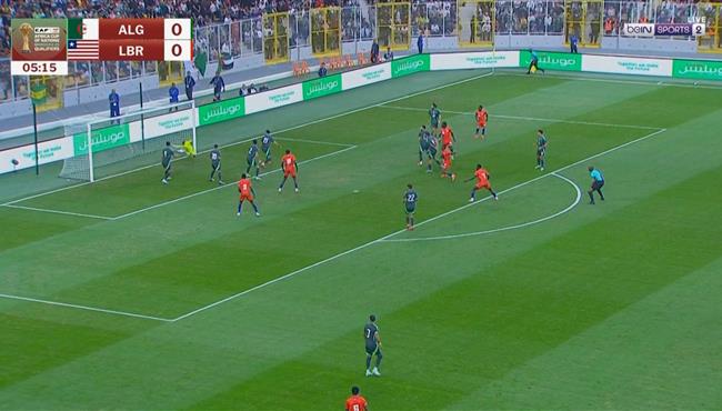 اهداف مباراة الجزائر وليبيريا 5 1 تصفيات كأس أمم أفريقيا