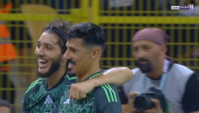 هدف بغداد بونجاح في مرمي ليبيريا بتصفيات كاس امم افريقيا