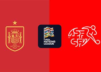 موعد والقناة الناقلة لمباراة إسبانيا وسويسرا اليوم في دوري الأمم الأوروبية والمعلق
