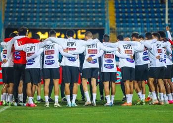 منتخب مصر يختتم تدريباته لمواجهة بوتسوانا في تصفيات كأس أمم إفريقيا
