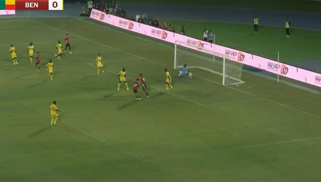 فرصة خطيرة من ليبيا علي مرمي بنين بتصفيات كأس امم افريقيا