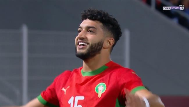 هدف المغرب السابع الرائع في مرمي ليسوتو بعد تمريرة رائعه من سفيان أمرابط