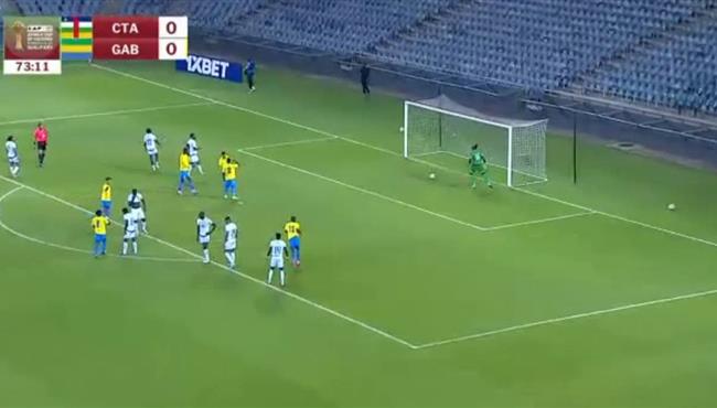 هدف فوز الجابون علي افريقيا الوسطي 1 0 تصفيات كأس أمم افريقيا