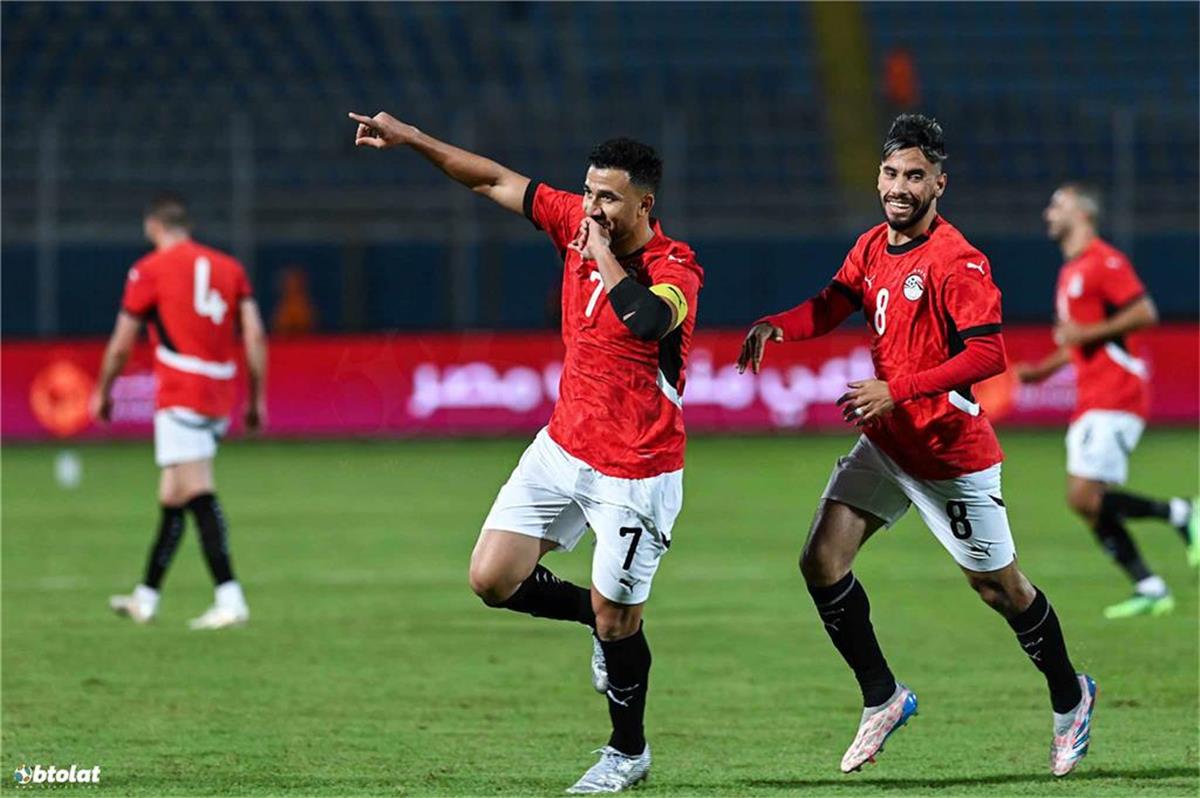 الصالح سبورت : فيديو | مصر تتعادل مع بوتسوانا وتهديها بطاقة التأهل إلى نهائيات كأس أمم إفريقيا