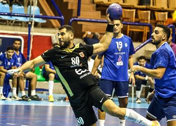 يد الأهلي يفوز على هليوبوليس في الدوري المصري