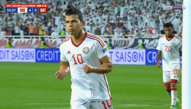 سوبر هاتريك فابيو ليما امام قطر في تصفيات كاس العالم