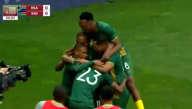 اهداف مباراة جنوب افريقيا وجنوب السودان 3 0 تصفيات كأس امم افريقيا