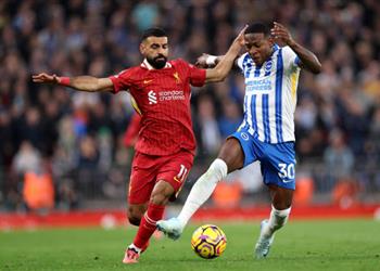 فيديو محمد صلاح ي هدي ليفربول فوزا ثمين ا على برايتون في مباراة مثيرة بـ الدوري الإنجليزي