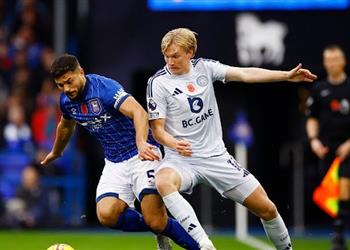 فيديو أسيست سام مرسي لا يكفي ليستر سيتي يخطف تعادل ا قاتل ا أمام إيبسويتش تاون