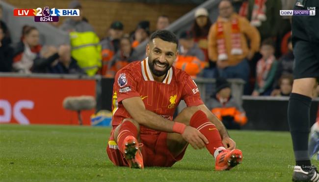 ملخص لمسات محمد صلاح امام برايتون في الدوري الانجليزي