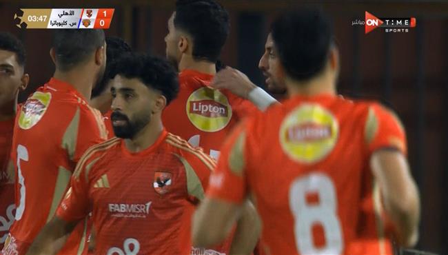 اهداف مباراة الاهلي وسيراميكا كليوباترا في الدوري المصري