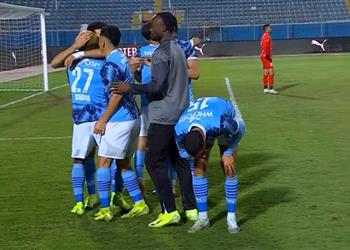 فيديو مصطفى فتحي وأوجولا يسجلان هدفين لـ بيراميدز أمام البنك الأهلي