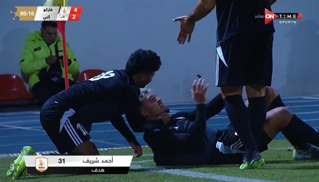 هدف تعادل فاركو الرابع في مرمي انبي بالدوري المصري