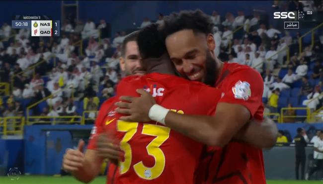 هدف أوباميانج في مرمي النصربالدوري السعودي