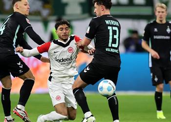 تقييم عمر مرموش في مباراة فرانكفورت وفيردر بريمن