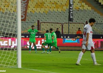 فيديو الزمالك يسقط أمام المصري بهدف محمد الشامي في الدوري