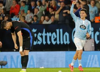 رجل مباراة برشلونة وسيلتا فيجو في الدوري الإسباني