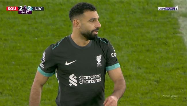 ملخص لمسات محمد صلاح في مباراة ليفربول وساوثهامبتون بالدوري الانجليزي