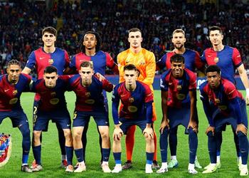 تشكيل برشلونة أمام بريست في دوري أبطال أوروبا ليفاندوفسكي يقود الهجوم