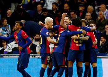 تشكيل برشلونة أمام إسبانيول في الدوري الإسباني ليفاندوفسكي يقود الهجوم
