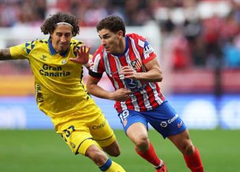 فيديو أتلتيكو مدريد يتخطى لاس بالماس بثنائية نظيفة في الدوري الإسباني