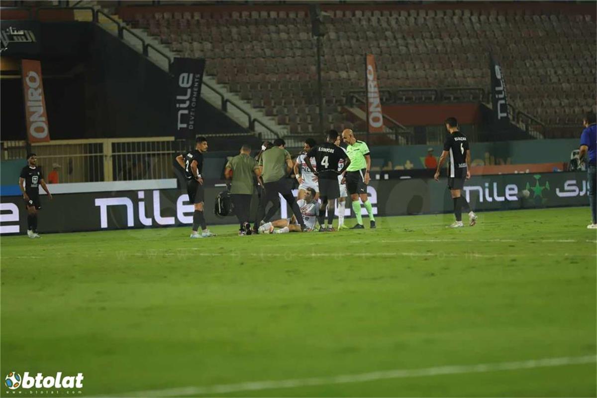 محمد عادل حكم مباراة الزمالك والبنك الأهلي