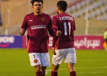 فيديو هاتريك زلاكة يقود سيراميكا كليوباترا للفوز على مودرن سبورت في الدوري