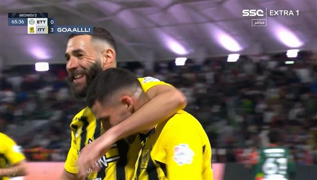 هدف حسام عوار في مرمي الاتفاق بالدوري السعودي