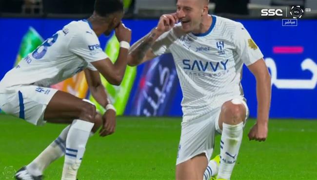 هدف سافيتش الثاني العالمي في مرمي الشباب بالدوري السعودي