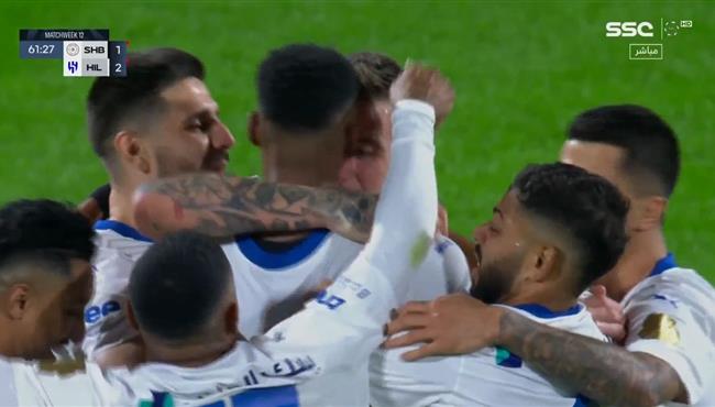اهداف مباراة الهلال والشباب 2 1 الدوري السعودي