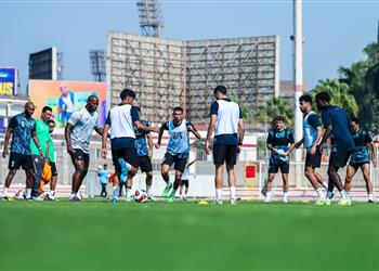 مران الزمالك تدريبات بدنية وثلاثي الفريق يواصل التأهيل استعداد ا لسموحة