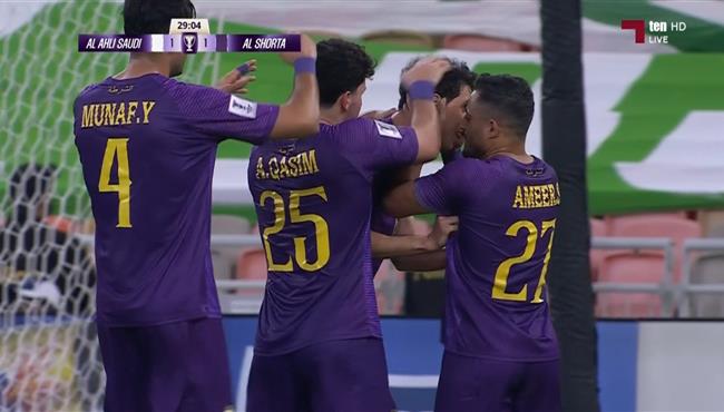 هدف الشرطة العراقي الاول في مرمي الاهلي بدوري ابطال اسيا