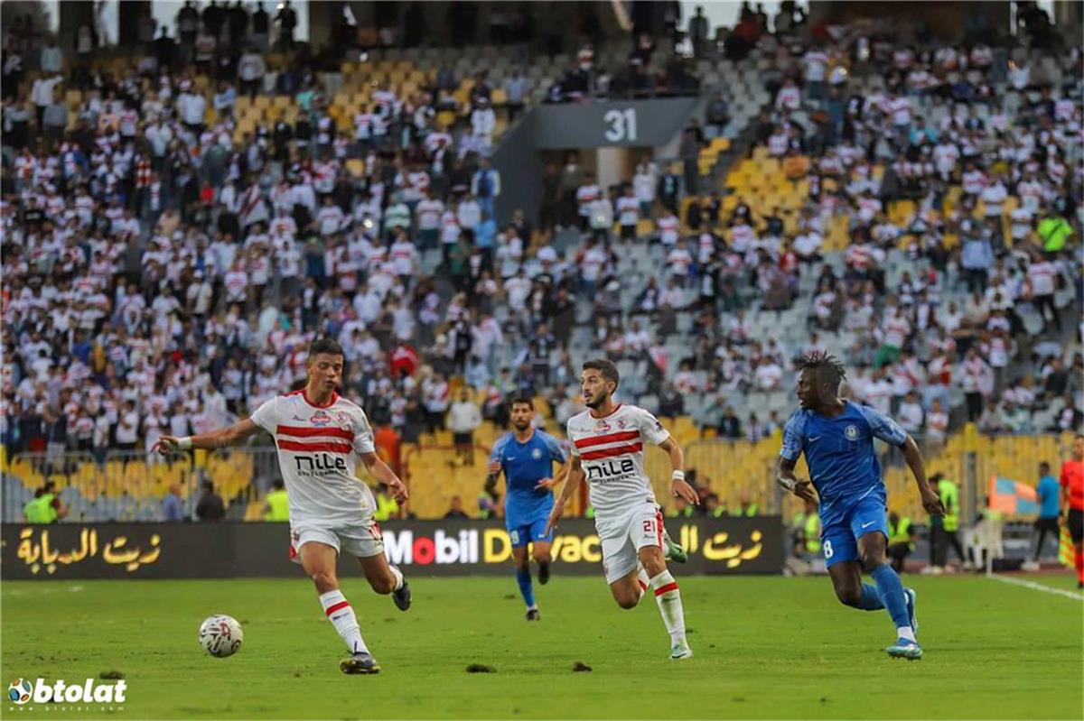 حكم مباراة الزمالك وسموحة في الدوري المصري