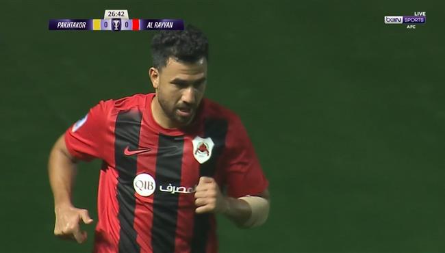 ملخص لمسات محمود تريزيجيه في مباراة الريان وباختاكور في دوري ابطالل اسيا