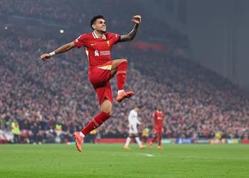 فيديو الهاتريك لويس دياز يسجل هدف ليفربول الرابع أمام باير ليفركوزن