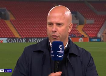 سلوت يدافع عن فان دايك بعد الفوز على ليفركوزن ويصر ح لم نكن في حاجة إلى حارسنا