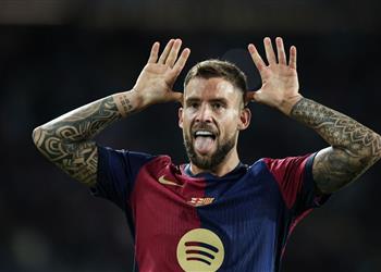 فيديو إينييجو مارتينيز يسجل هدف برشلونة الأول أمام النجم الأحمر