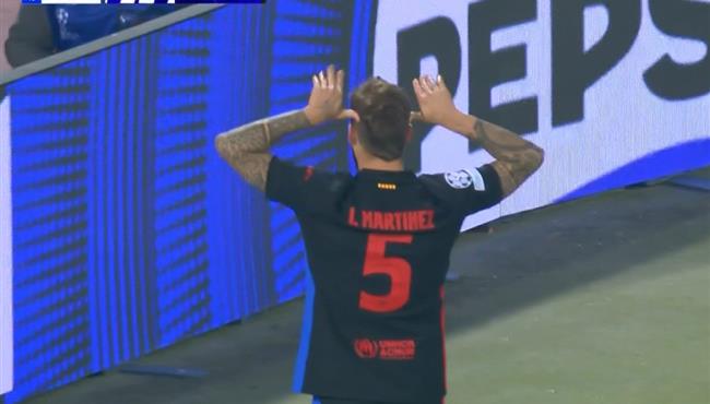 هدف برشلونة الاول في مرمي النجم الاحمر بدوري ابطال اوروبا