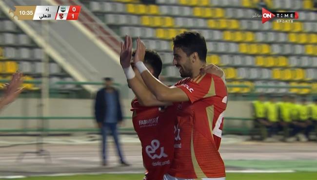 هدف طاهر محمد طاهر في مرمي زد بالدوري المصري
